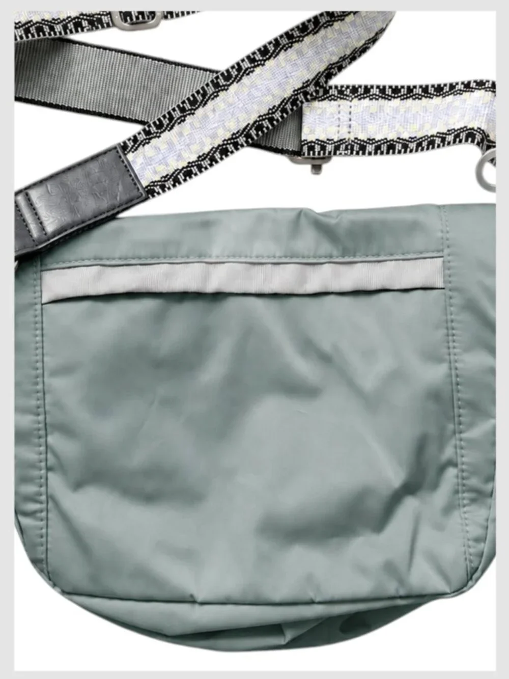 Lululemon Festival Bag Blue Green Crossbody Water Resistant